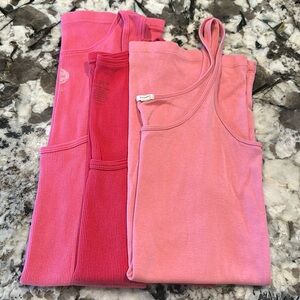 3 J.Crew tanks.